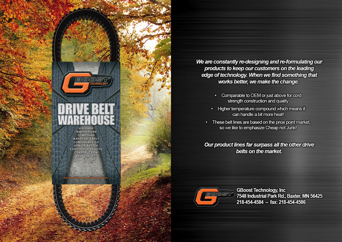 GBOOST DRIVE BELTS CAN AM Peterborough Powersports