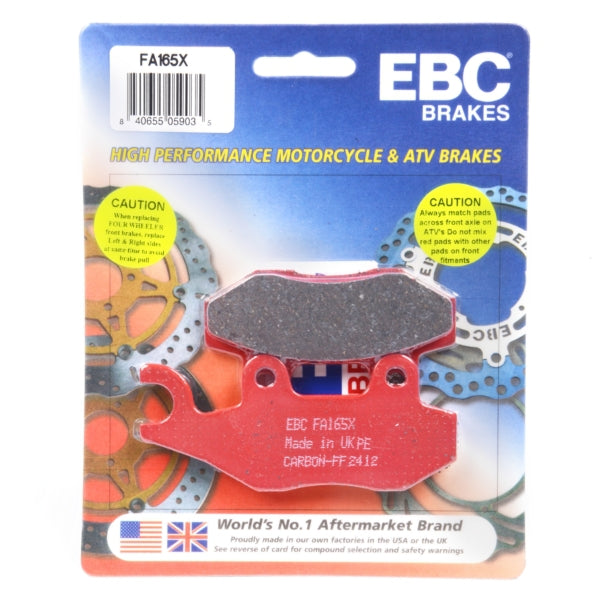 FA165X EBC BRAKE PAD