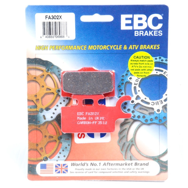 FA302X EBC BRAKE PAD FT