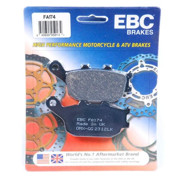 FA174 EBC BRAKE PAD RR