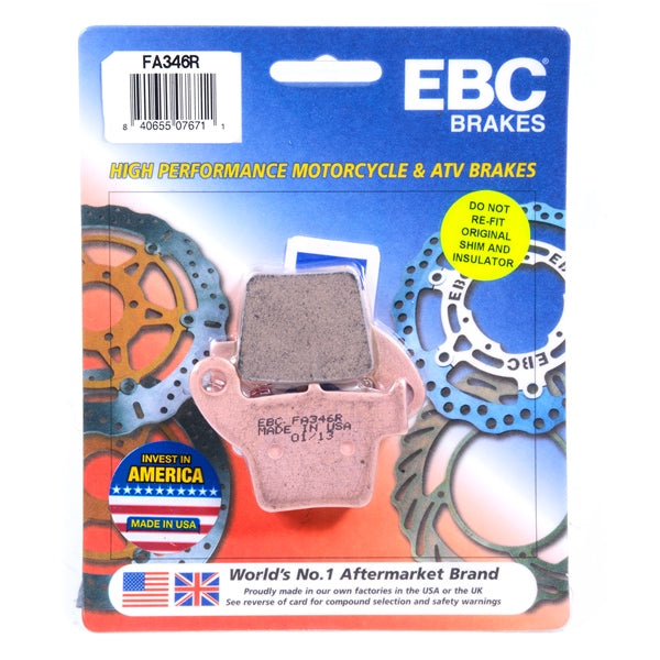 FA346R EBC BRAKE PAD RR