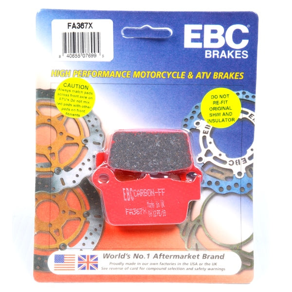 FA367X EBC BRAKE PAD RR