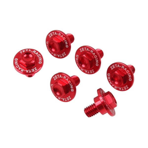FORK GUARD BOLT SET 6PCS HON2 RD