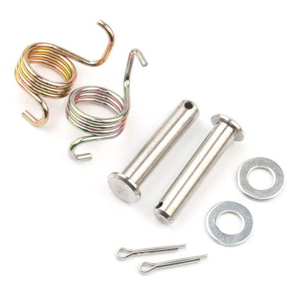 FOOT PEG SPRING/PIN SET HON DRCZETA