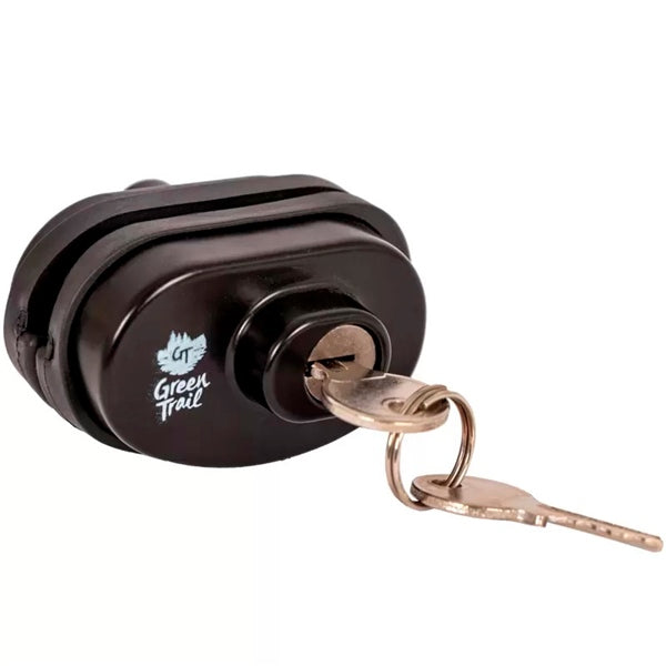 GUN LOCK W/KEYED ALIKE GREEN TRAIL