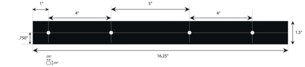 LIMITER STRAP 16.25 X 1.5
