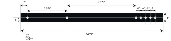 LIMITER STRAP 14.75 X 1.0