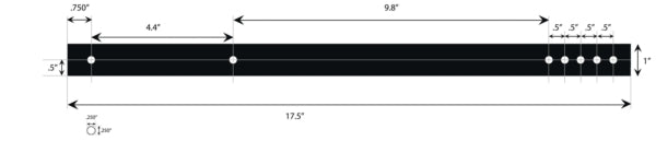 LIMITER STRAP 17.5 X 1.0