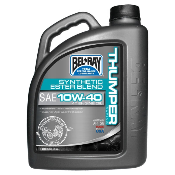 ENGINE OIL THUMPER 10W40 4L SYNT