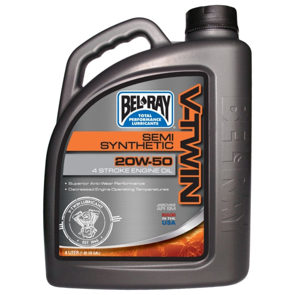 ENGINE OIL V-TWIN 20W50 4L S-SYNT