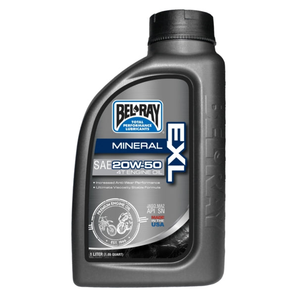 ENGINE OIL EXL 20W50 1L MNRAL BEL-RAY