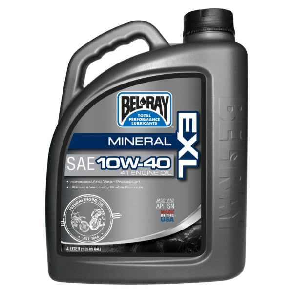 ENGINE OIL EXL 10W40 4L MNRAL BEL-RAY