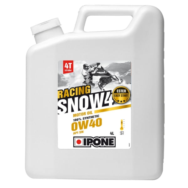 OIL ENGINE SNOW 4 RACING 4L SYNT IPONE