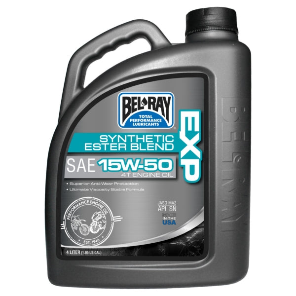 ENGINE OIL EXP 15W50 4L SYNT BEL-RAY