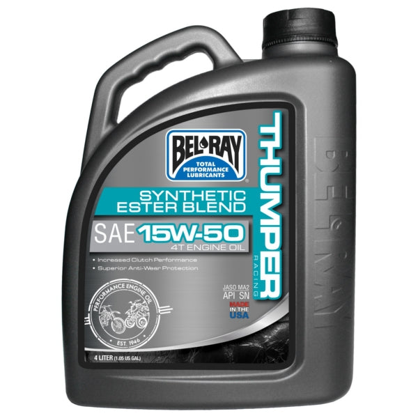 ENGINE OIL THUMPER 15W50 4L SYNT