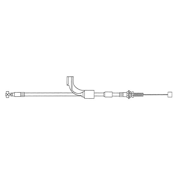 THROTTLE CABLE SINGLE W/O INJ ACAT