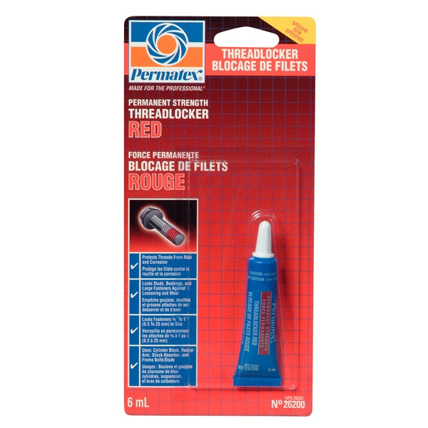 THREADLOCKER RD HIGH STRENGTH 6ML