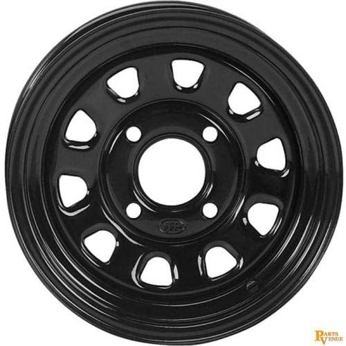 12X7 4/137 4+3 DELTA BK WHEEL ITP