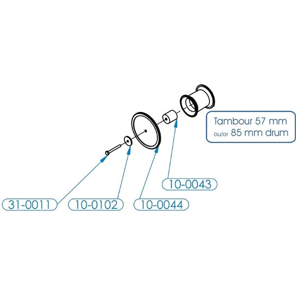 RETAINING WASHER 1/4X1-1/4 ZN
