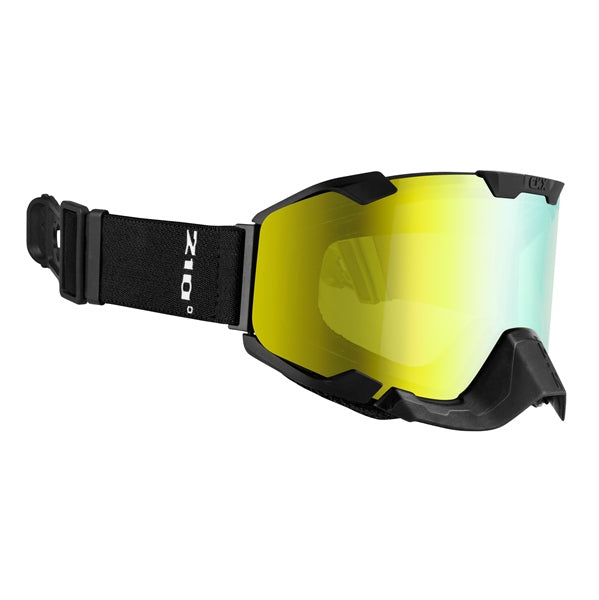 GOGG WIN210 TRAIL BKMAT DL/GLD MIRR INS