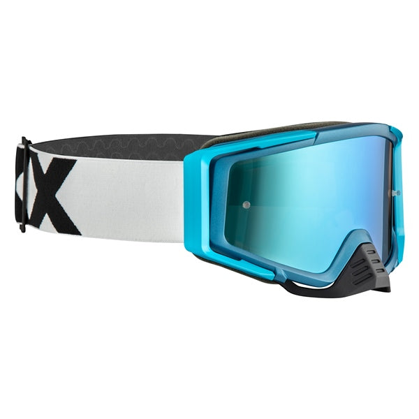 GOGG SUM HOLESHOT NAVY MAT SL/MIR BL