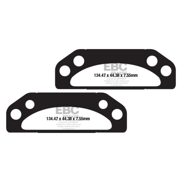 FA659X EBC BRAKE PADS/SHOES STD  REAR