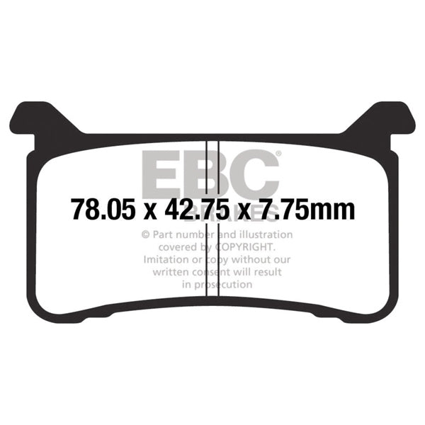 Brakes - EPFA Series Road Race Brake Pad