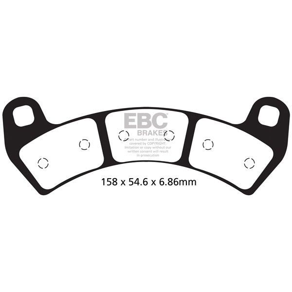 SXR680HH BRAKE PAD EBC