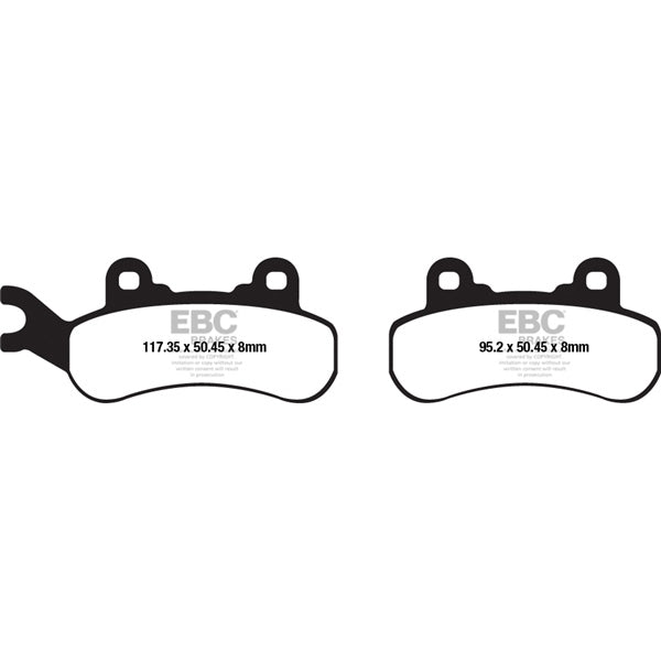 SXR683HH BRAKE PAD EBC