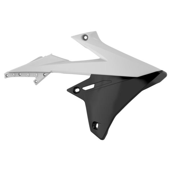 RADIATOR SCOOPS WH/BK