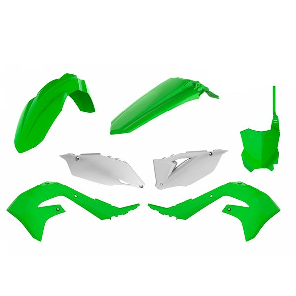 COMPLETE KIT MX OEM COLOR KAWA POLISPORT