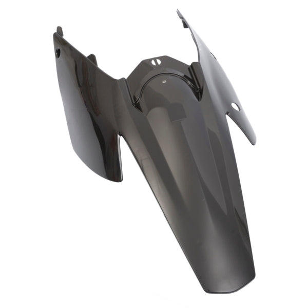 RR FENDER W/SIDE PANEL BK KTM POLISPORT