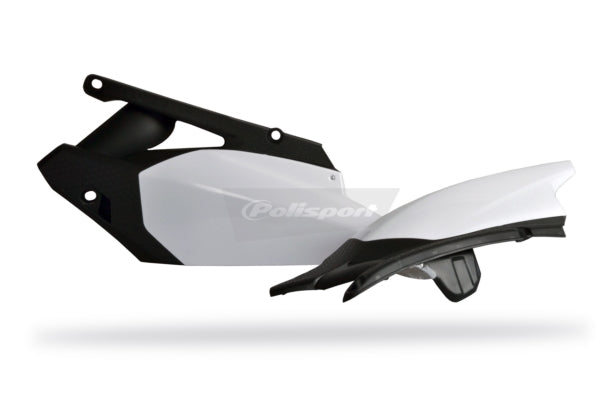 SIDE PANEL BK/WH POLISPORT