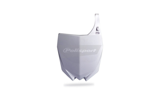 NUMBER PLATE WHITE