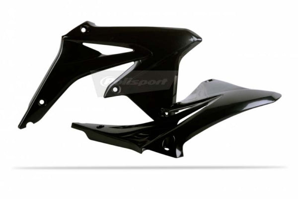 RADIATOR SCOOPS BK SUZ POLISPORT