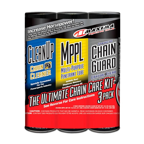 Care Products - Synthetic Chain Guard Care Combo Kit
