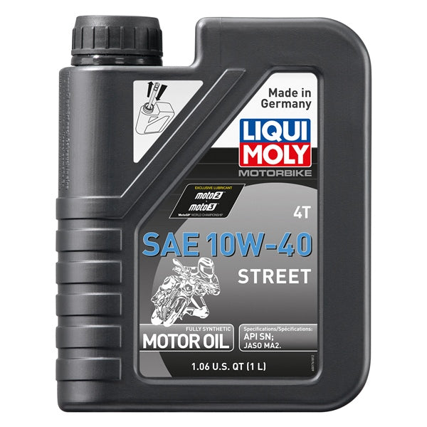 OIL 4T SAE 10W40 STR SYNT 1L LIQUIMOLY