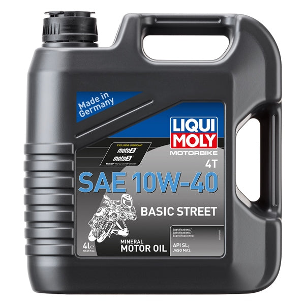 OIL 4T SAE 10W40 BASIC STR MRAL 4L