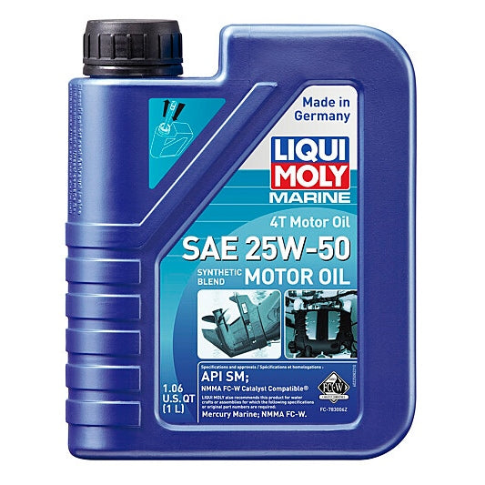 MOTOR OIL MARINE 4T 25W-50 1L