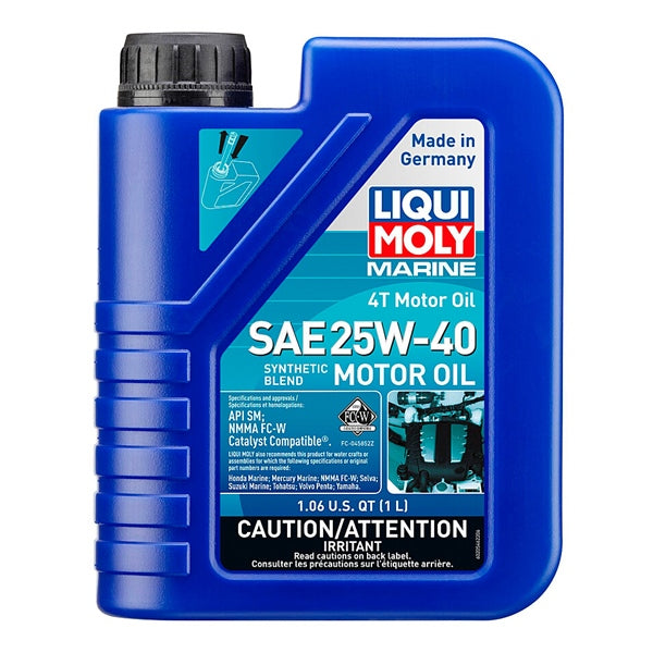 OIL 4T SYNTHETIC SAE 25W40 MARINE 1L