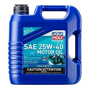 OIL 4T SYNTHETIC SAE 25W40 MARINE 4L