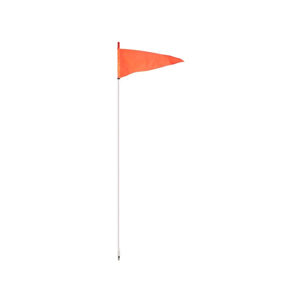 SAFETY FLAG 6  W/STUD MT-WH/OG