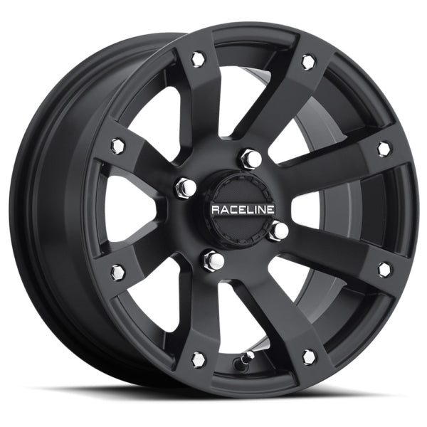 14X7 4/110 A79-SCORPION BK MAT WHEEL