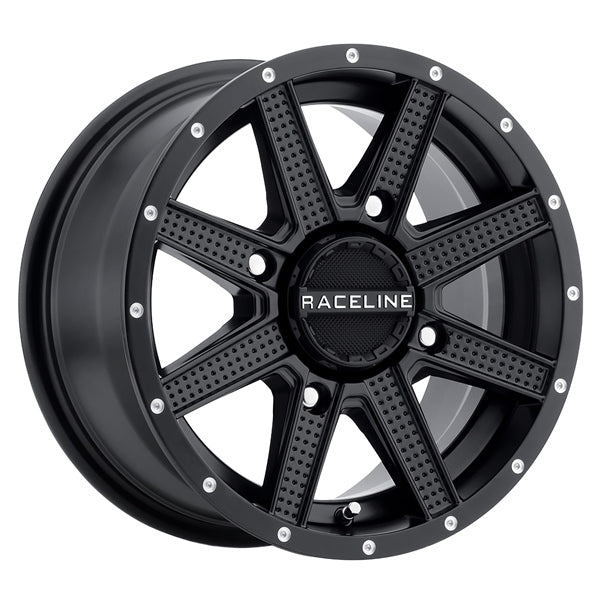 14X7 4/137 A928B-HOSTAGE BK MAT WHEEL