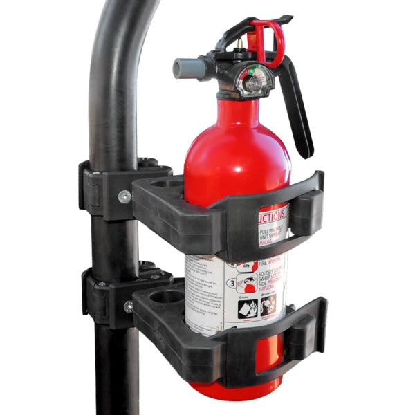 Extinguisher Brackets - Universal Fire Extinguisher Rack Mount with Grips