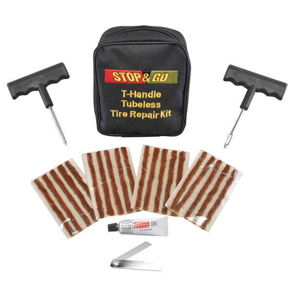 Tire and Wheel Tools - Tubeless T-Handle Tire Repair Kit