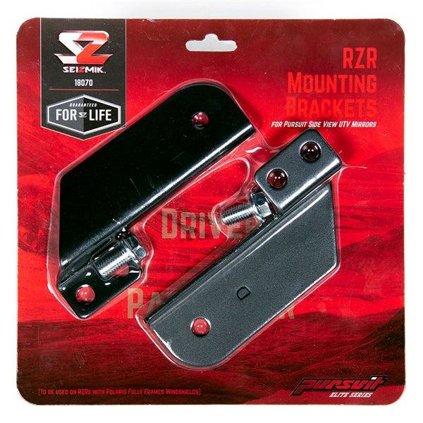 Mirror Brackets - Mounting Bracket for Pursuit Mirror RZR 900s/1000