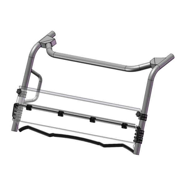 WINDSHIELD HALF FOLDING FT KAWA