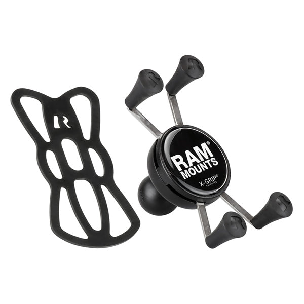 PHONE HOLDER ADJUST W/BALL 1" X-GRIP