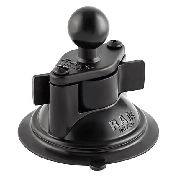 SUCTION CUP 3" W/BALL 1" RAMMOUNT